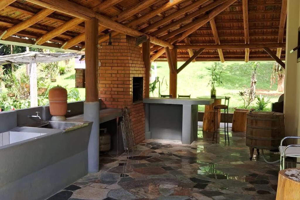 Sitio Som Das Aguas Benedito Novo Exterior foto